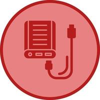 Power Bank Vector Icon