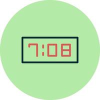 Digital Clock Vector Icon