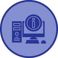 Computer Vector Icon