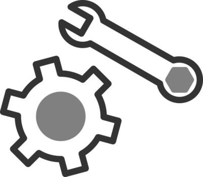 icono de vector de configuración