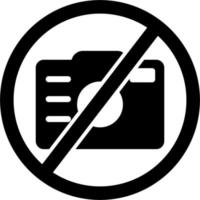 No Photo Vector Icon