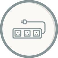 Power Strip Vector Icon