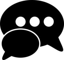 Messaging Vector Icon