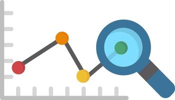 Predictive Chart Vector Icon