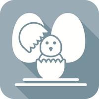 Easter Glyph Icon vector