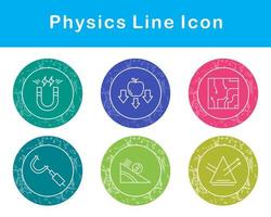 Physics Vector Icon Set