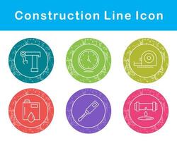 conjunto de iconos de vector de construcción