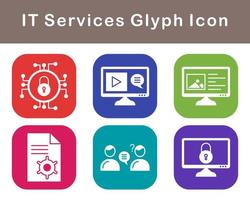 IT Services Vector Icon Set