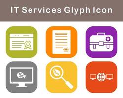 IT Services Vector Icon Set