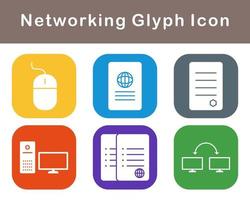 Networking Vector Icon Set