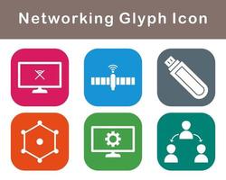 Networking Vector Icon Set