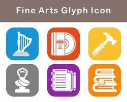 Fine Arts Vector Icon Set