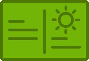Postcard Vector Icon
