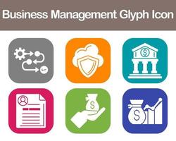 Business Management Vector Icon Set