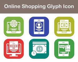 Online Shopping Vector Icon Set