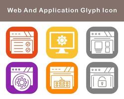 Web And Application Vector Icon Set