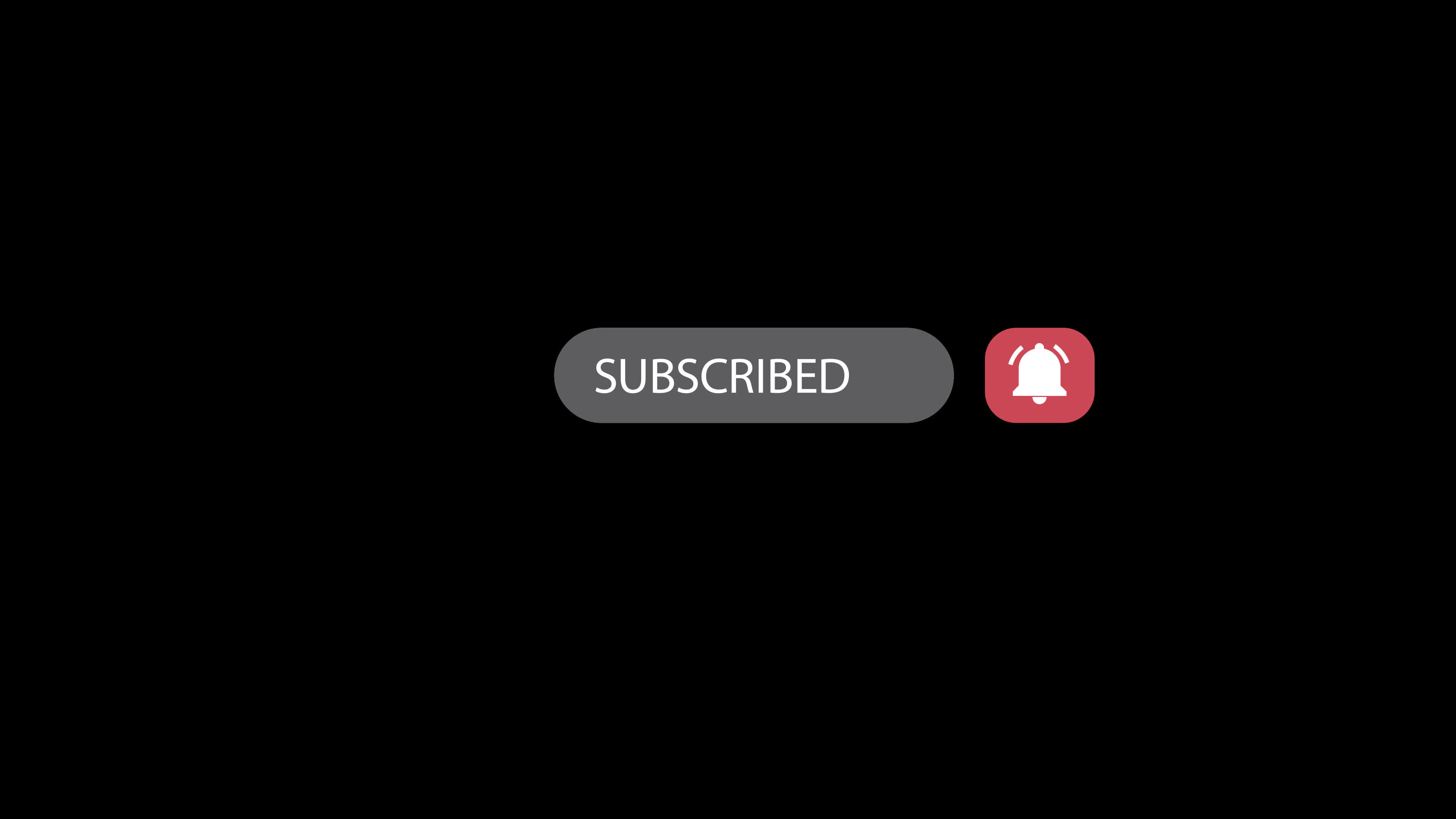 Subscribe, Reminder and Like Button animation motion graphics video