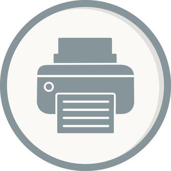 Printer Vector Icon