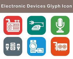 electrónico dispositivos vector icono conjunto