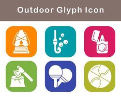 Outdoor Vector Icon Set