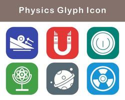 Physics Vector Icon Set