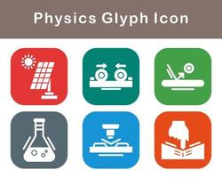 Physics Vector Icon Set