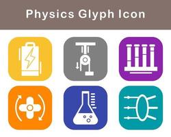 Physics Vector Icon Set