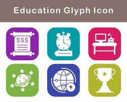 Education Vector Icon Set