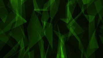 Abstract Green Geometric Background Loop video