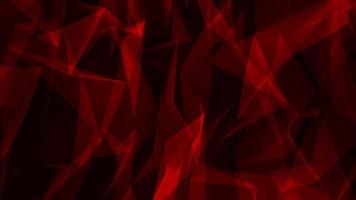 Abstract Red Geometric Background Loop video