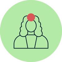 Judge Vector Icon Vector Icon