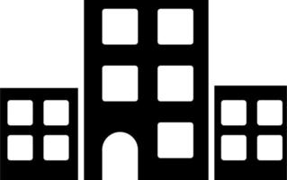 icono de vector de edificio