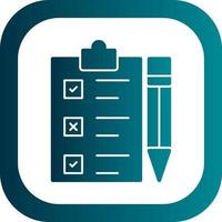 Task List Vector Icon Design
