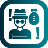 Robbery Vector Icon Design