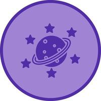 Saturn Vector Icon