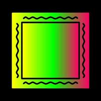 Unique Frame Vector Icon