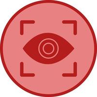 Eye Scan Vector Icon