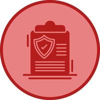 Insurance Policy Vector Icon