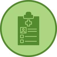 Medical Record Vector Icon