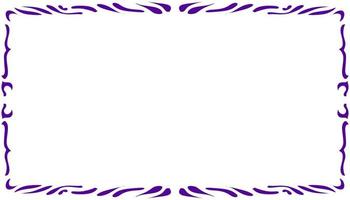 Purple color abstract illustration background frame border texture vector
