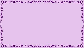 Purple abstract frame border texture illustration background vector