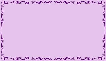 Purple abstract frame border texture illustration background vector