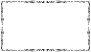 Abstract background with black and gray texture frame border vector