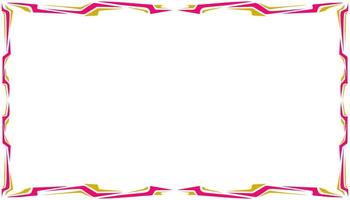 Abstract illustration background with pink border vector