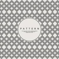 Vintage ornament line abstract pattern vector. Retro decorative line pattern vector