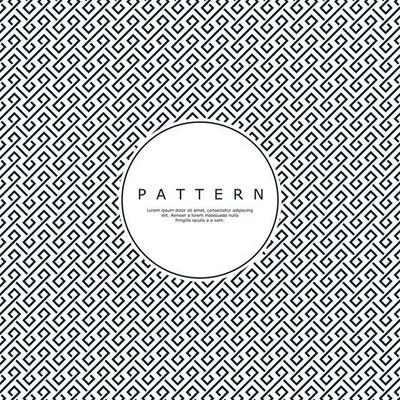 Minimalist ornament line abstract pattern. Simple decorative line pattern design.