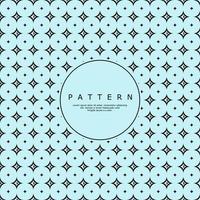 Minimalist star line abstract pattern design. Luxury ornate shape pattern vector