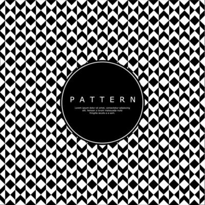 Arrow diamond zig zag abstract seamless pattern. Geometric square line pattern.