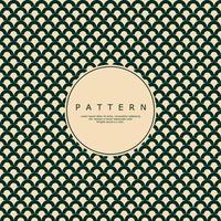 Simple vertical semi circle line abstract seamless pattern. Round stripe pattern vector