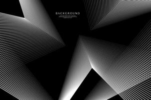 Modern layer of straight lines abstract background. Curve of sharp line design vector